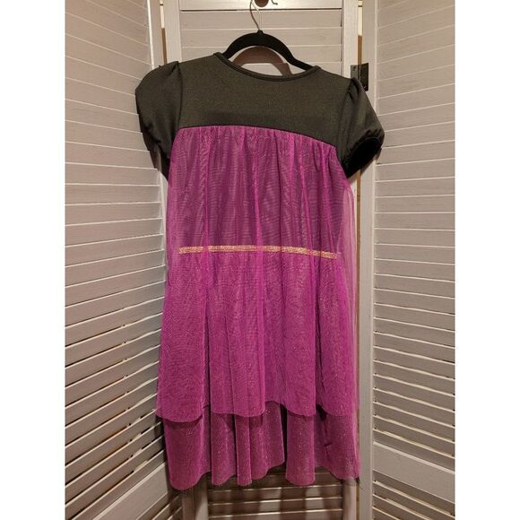 Disney Frozen II Exclusive Anna Cosplay Dress With Cape- Size L/ 10-12 - Picture 4 of 7